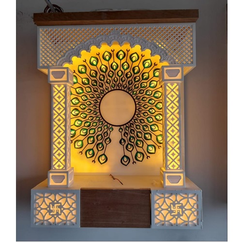 corian mandir design